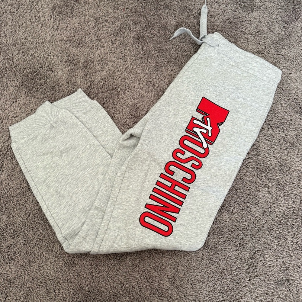 H&M Moschino Gray Sweatpants
